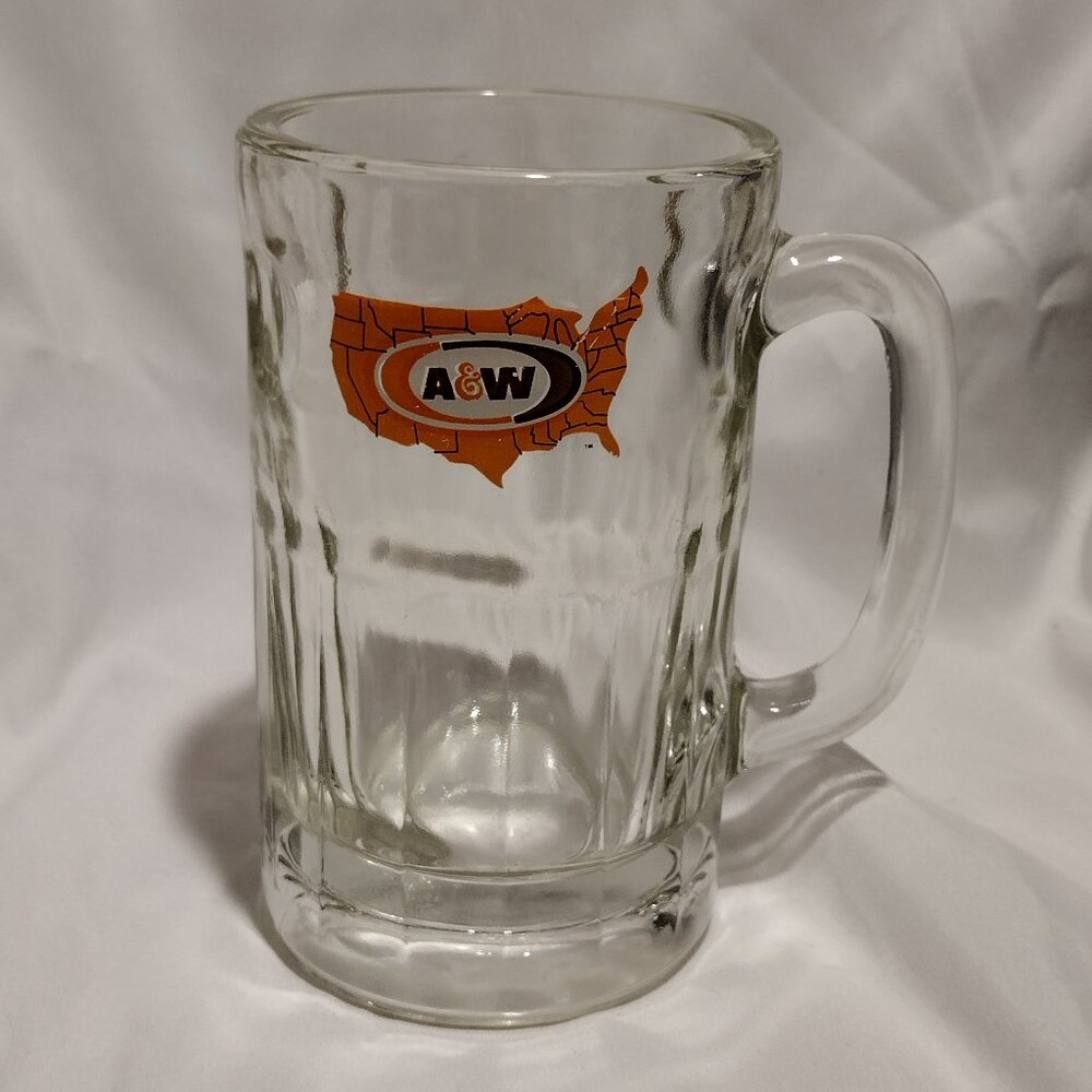 🎬 A & W  Frosty Glass Mug